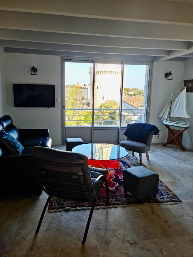 Duplex Vue Sur Tour Appartement Remparts 3 La Rochelle  Exteriör bild